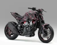 Honda V3R 900 E-Compressor Prototype