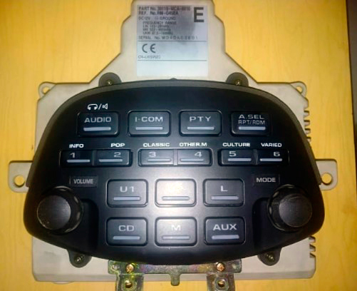 Honda Goldwing Gl1800 Radio – 39110-mca-7010