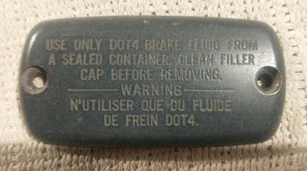 Tapa deposito de liquido de freno – 45513-MAM-A61