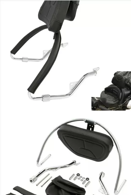 Respaldo para conductor. Soporte espalda baja para Honda GL1800