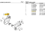 45154-MT8-000 Clip  rueda delantera
