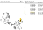 45155-MT8-000 Clip  rueda delantera