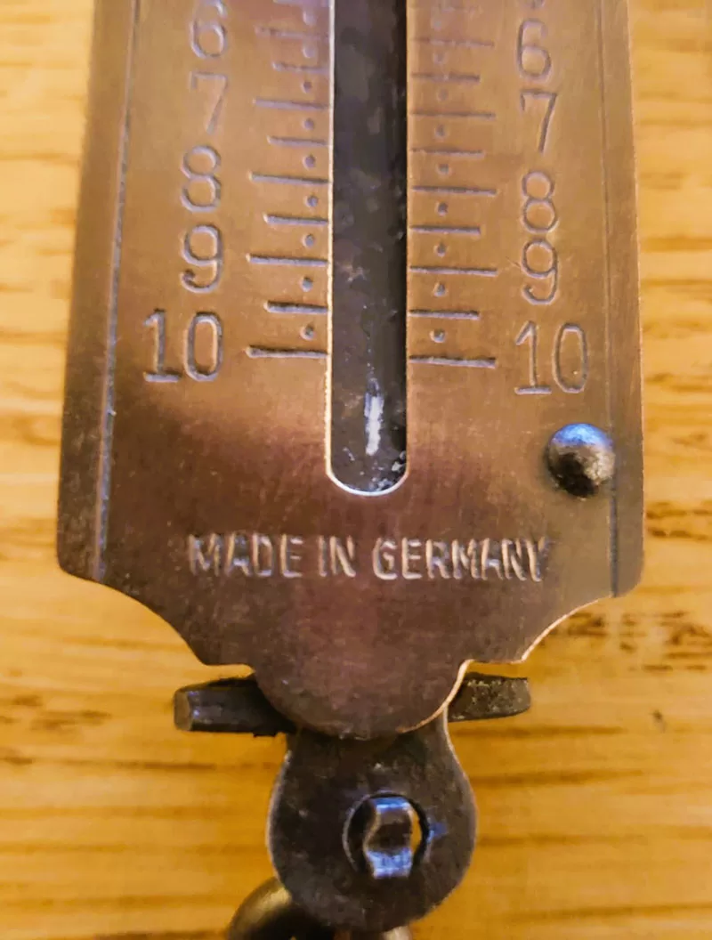 Antigua Balanza de bolsillo hecha en Alemania – Antique Pocket Balance Made in Germany