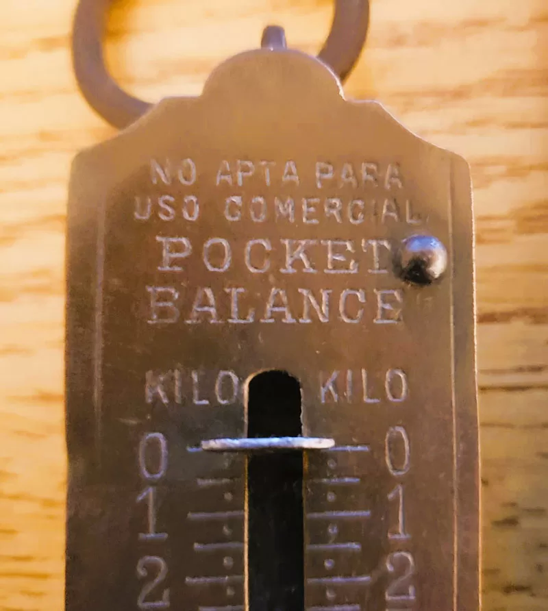 En este momento estás viendo Antigua Balanza de bolsillo hecha en Alemania – Antique Pocket Balance Made in Germany